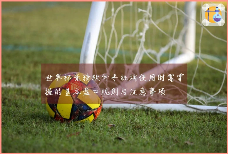 世界杯竞猜软件手机端使用时需掌握的基本盘口规则与注意事项