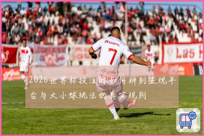 2026世界杯投注时如何辨别正规平台与大小球玩法的真实规则