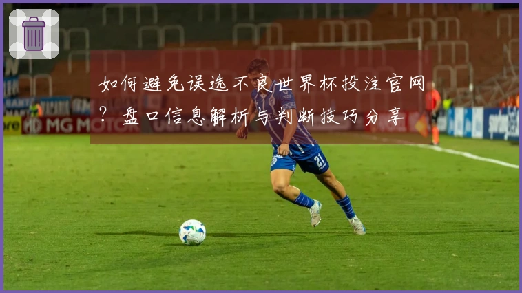 如何避免误选不良世界杯投注官网？盘口信息解析与判断技巧分享