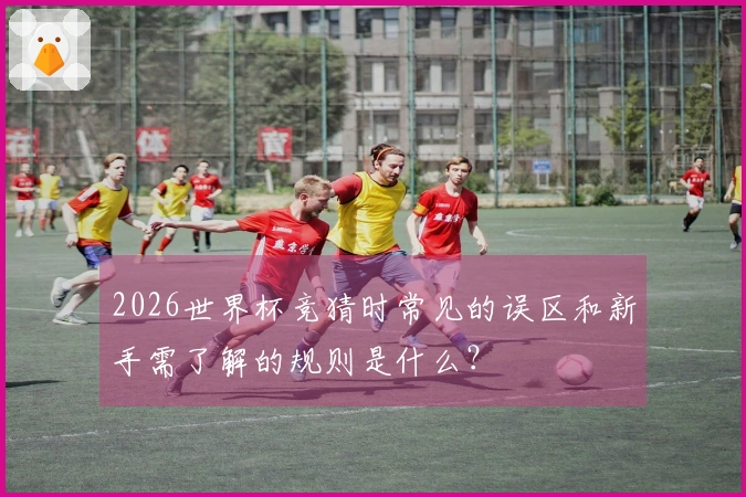 2026世界杯竞猜时常见的误区和新手需了解的规则是什么？